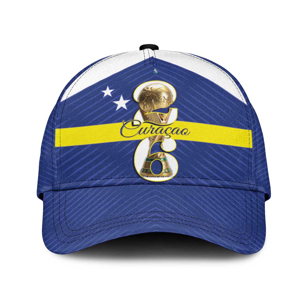 Curacao Football Classic Cap 2026 The Blue Wave is Rising - Wonder Print Shop