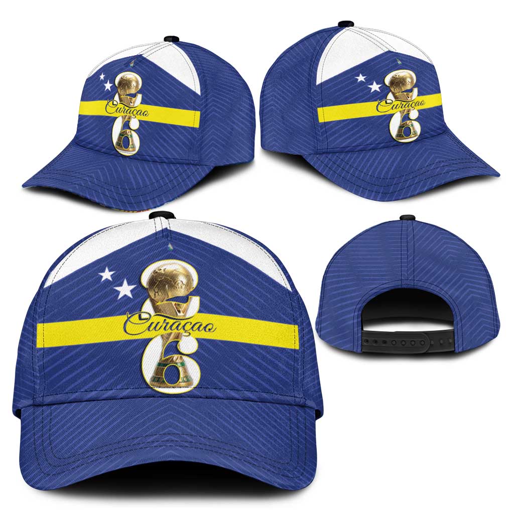 Curacao Football Classic Cap 2026 The Blue Wave is Rising - Wonder Print Shop