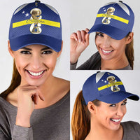 Curacao Football Classic Cap 2026 The Blue Wave is Rising - Wonder Print Shop