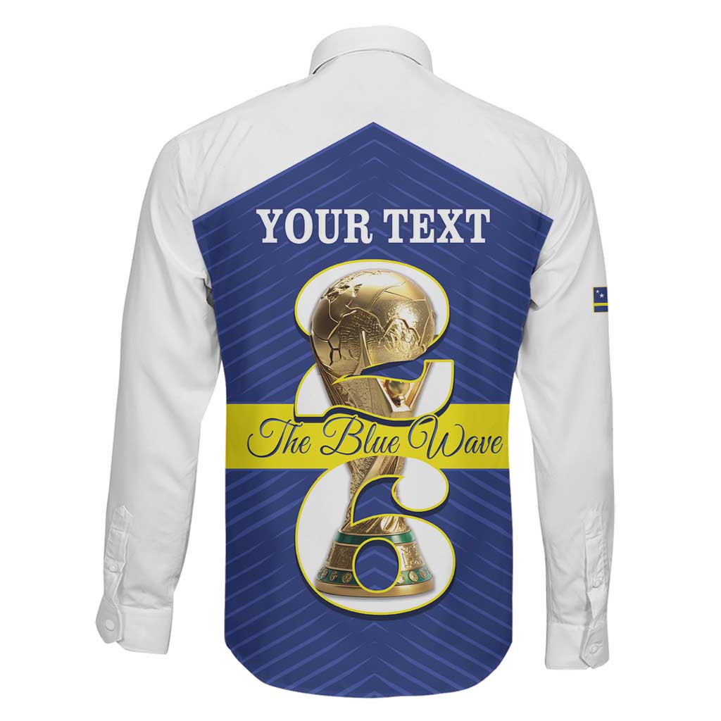Personalized Curacao Football Family Matching Summer Maxi Dress and Hawaiian Shirt 2026 The Blue Wave is Rising - Wonder Print Shop