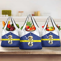 Curacao Football Grocery Bag 2026 The Blue Wave is Rising - Wonder Print Shop