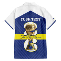 Personalized Curacao Football Hawaiian Shirt 2026 The Blue Wave is Rising - Wonder Print Shop