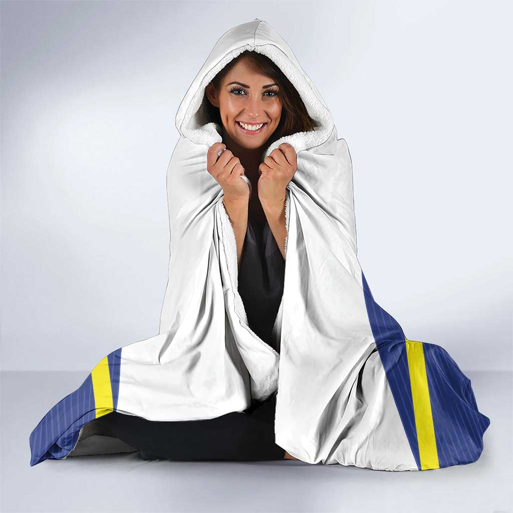 Curacao Football Hooded Blanket 2026 The Blue Wave is Rising - Wonder Print Shop