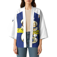 Personalized Curacao Football Kimono 2026 The Blue Wave is Rising - Wonder Print Shop