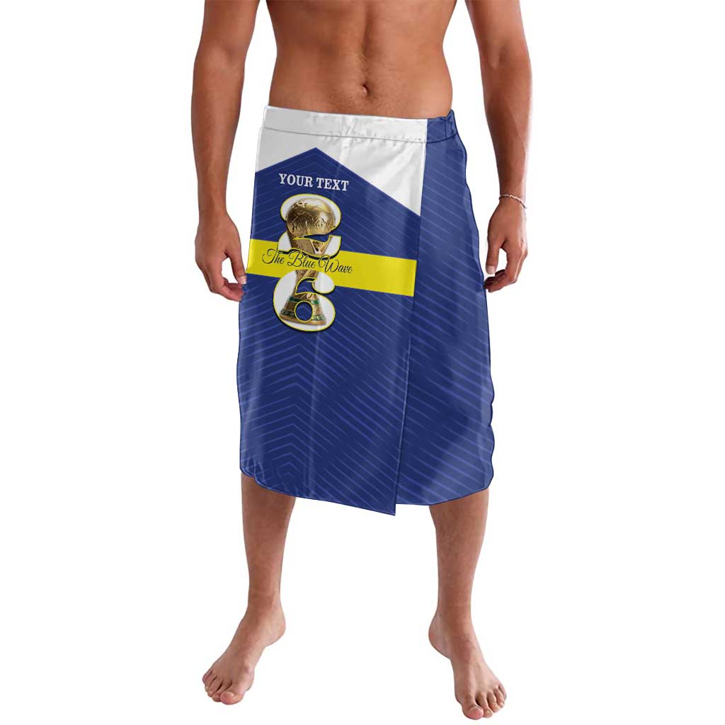 Personalized Curacao Football Lavalava 2026 The Blue Wave is Rising - Wonder Print Shop