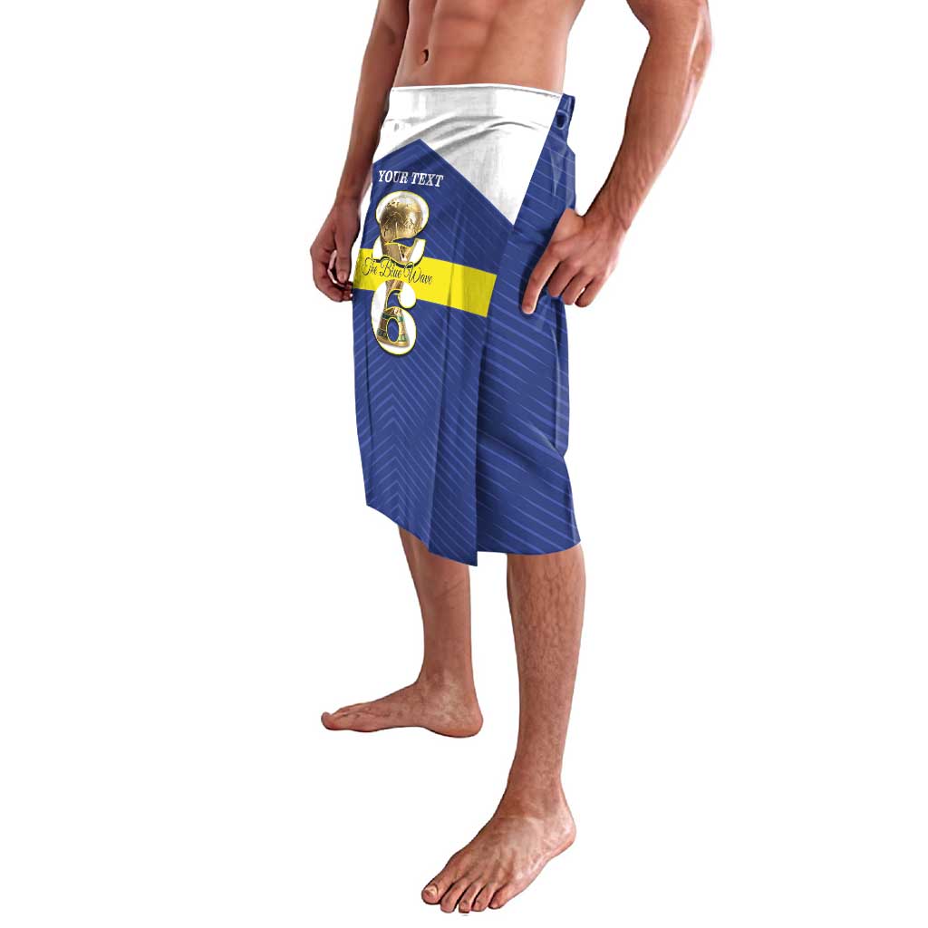 Personalized Curacao Football Lavalava 2026 The Blue Wave is Rising - Wonder Print Shop