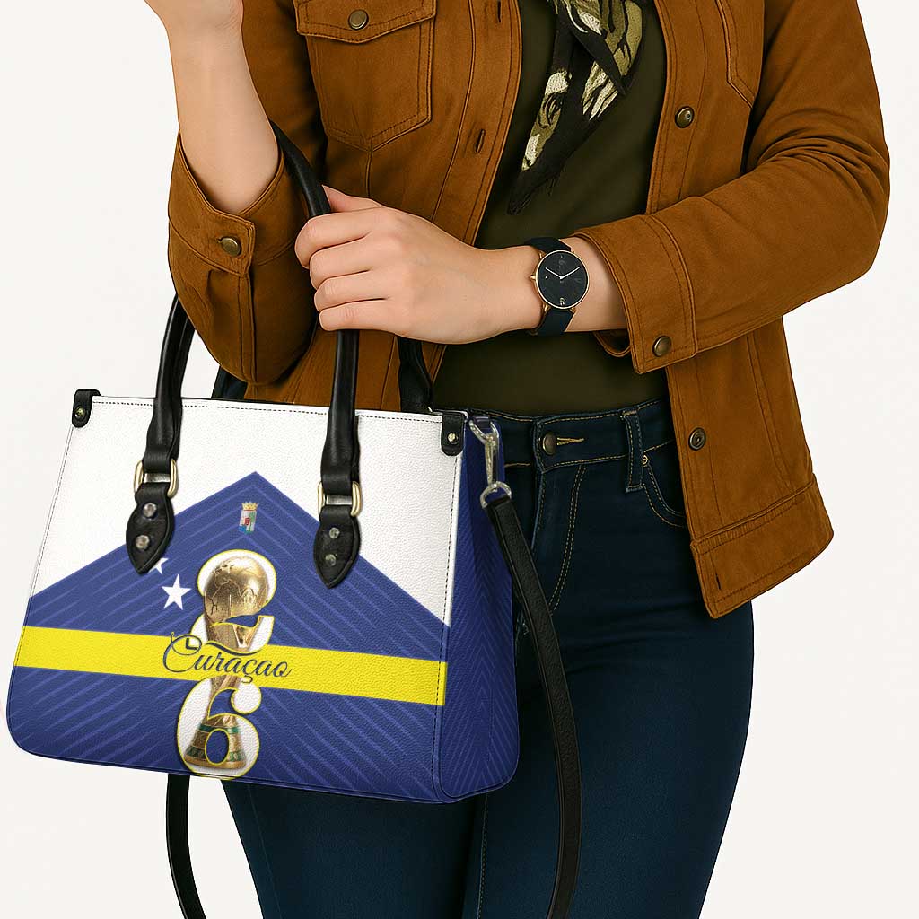 Curacao Football Leather Bag 2026 The Blue Wave is Rising - Wonder Print Shop