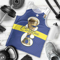 Personalized Curacao Football Men Tank Top 2026 The Blue Wave is Rising - Wonder Print Shop