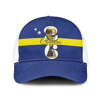Curacao Football Mesh Trucker Cap 2026 The Blue Wave is Rising - Wonder Print Shop
