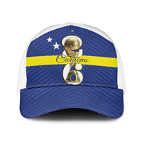 Curacao Football Mesh Trucker Cap 2026 The Blue Wave is Rising - Wonder Print Shop
