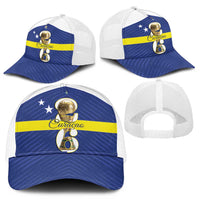 Curacao Football Mesh Trucker Cap 2026 The Blue Wave is Rising - Wonder Print Shop
