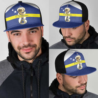 Curacao Football Mesh Trucker Cap 2026 The Blue Wave is Rising - Wonder Print Shop