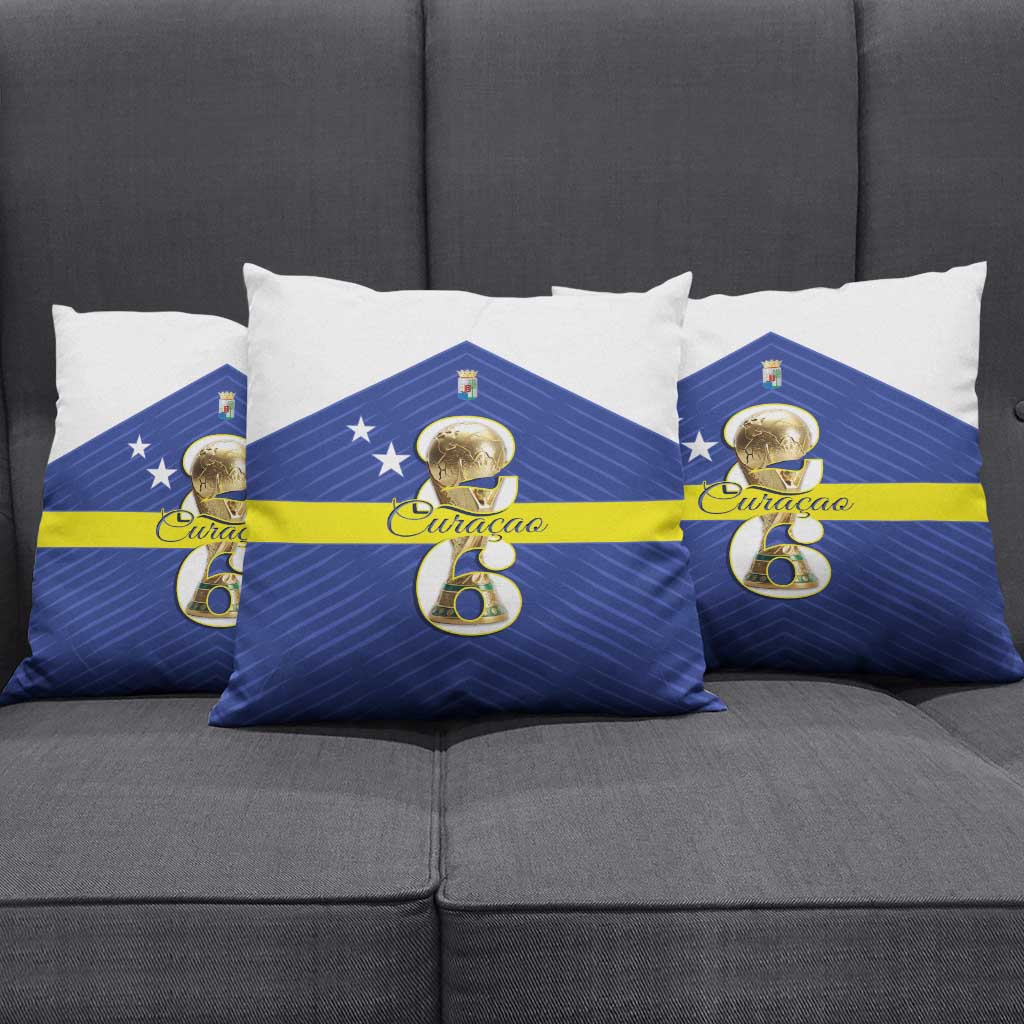 Curacao Football Pillow Cover 2026 The Blue Wave is Rising - Wonder Print Shop