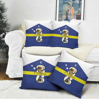Curacao Football Pillow Cover 2026 The Blue Wave is Rising - Wonder Print Shop
