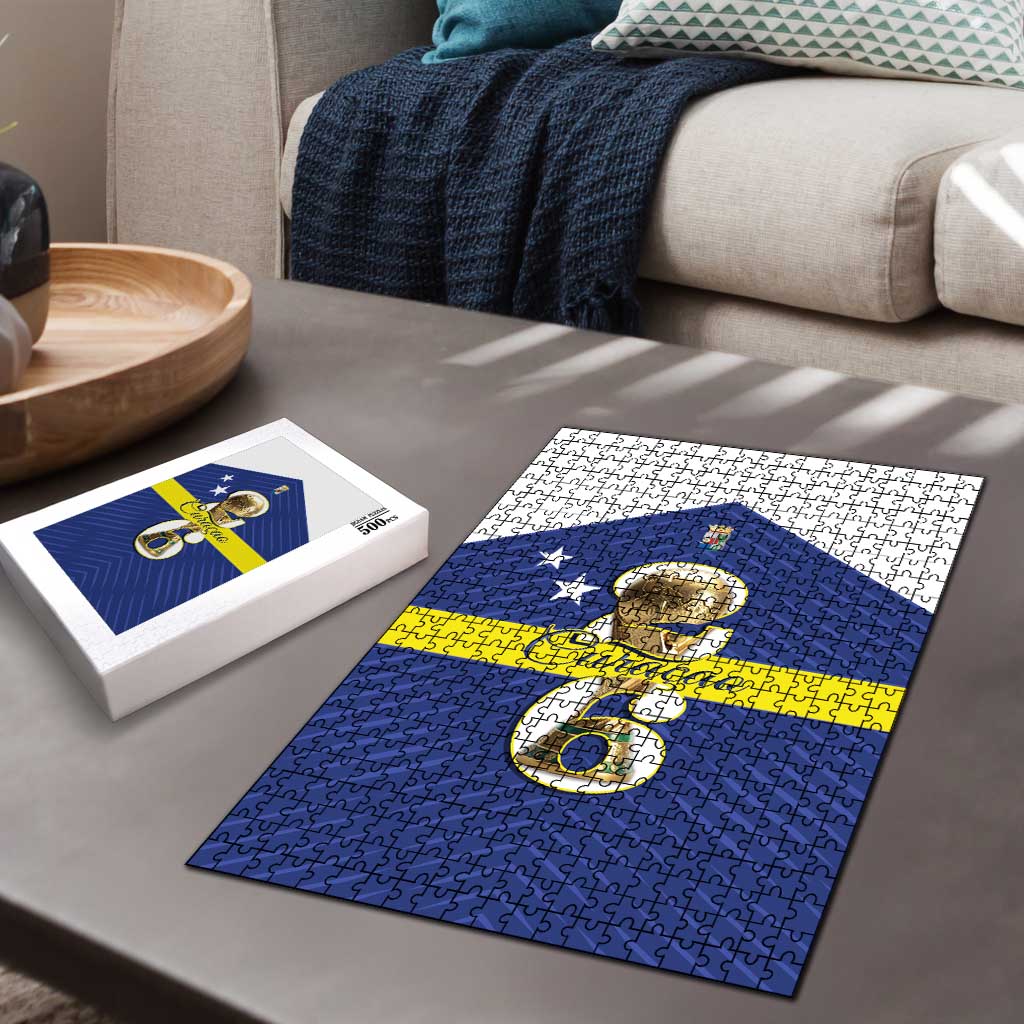 Curacao Football Puzzle 2026 The Blue Wave is Rising - Wonder Print Shop