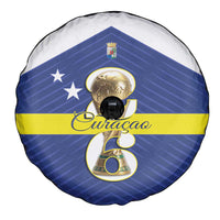 Curacao Football Spare Tire Cover 2026 The Blue Wave is Rising - Wonder Print Shop