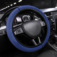 Curacao Football Steering Wheel Cover 2026 The Blue Wave is Rising - Wonder Print Shop
