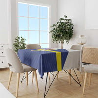 Curacao Football Tablecloth 2026 The Blue Wave is Rising - Wonder Print Shop