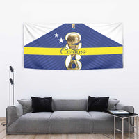 Curacao Football Tapestry 2026 The Blue Wave is Rising - Wonder Print Shop