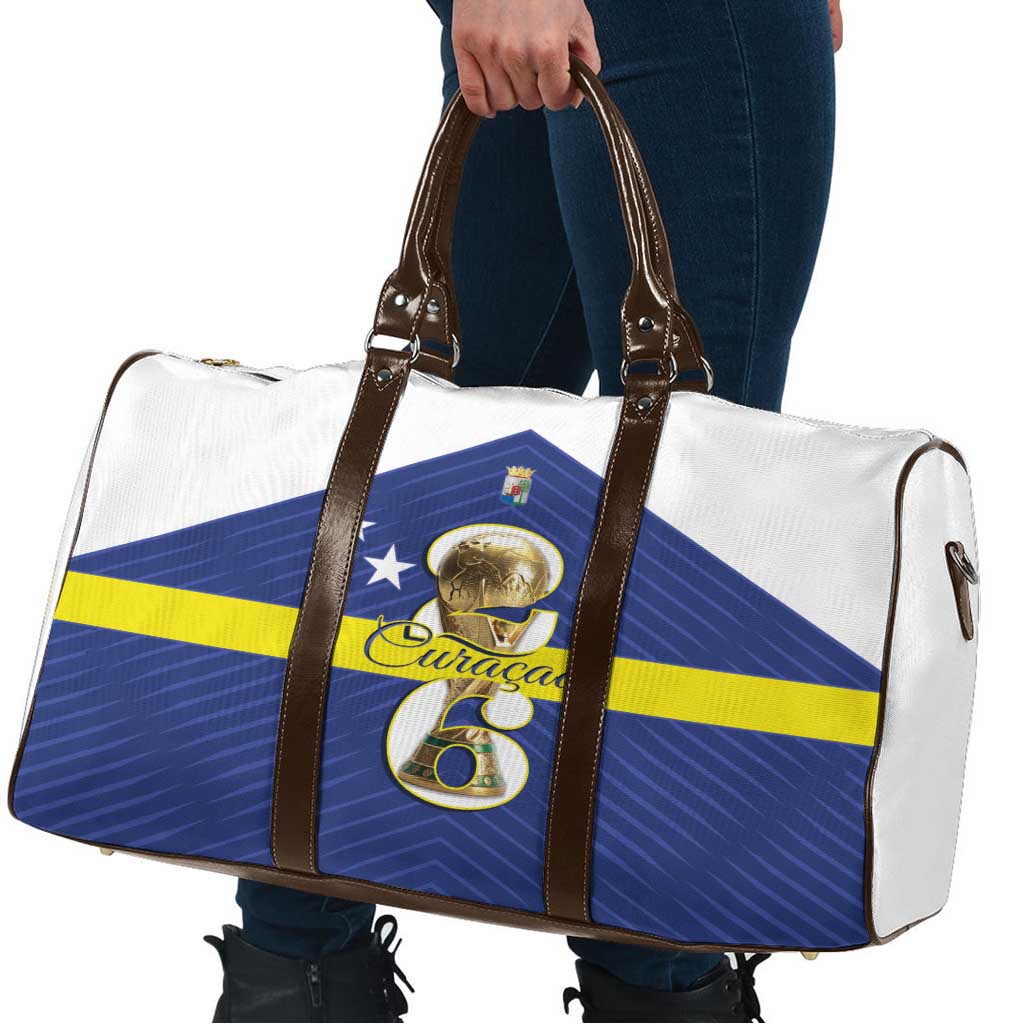Curacao Football Travel Bag 2026 The Blue Wave is Rising - Wonder Print Shop