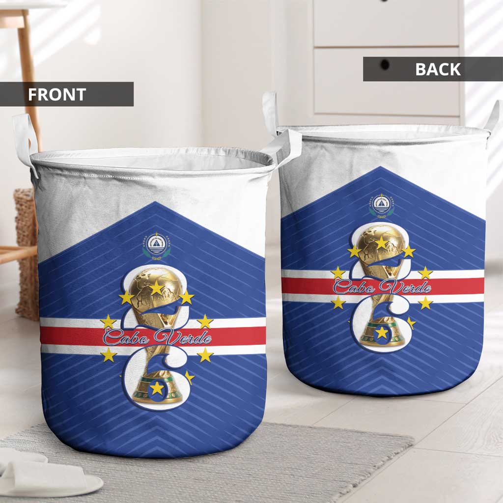Cape Verde Football Laundry Basket 2026 Tubaroes Azuis First-ever World Cup - Wonder Print Shop