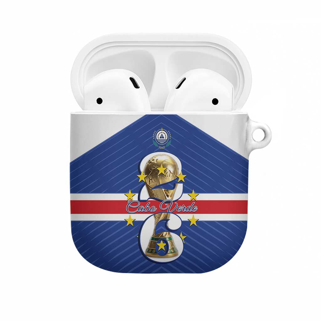 Cape Verde Football AirPods Case 2026 Tubaroes Azuis First-ever World Cup - Wonder Print Shop