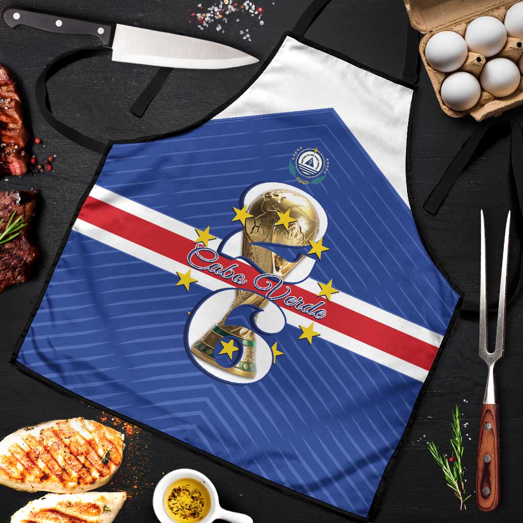 Cape Verde Football Apron 2026 Tubaroes Azuis First-ever World Cup - Wonder Print Shop