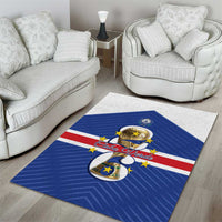 Cape Verde Football Area Rug 2026 Tubaroes Azuis First-ever World Cup - Wonder Print Shop
