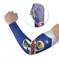 Personalized Cape Verde Football Arm Sleeves 2026 Tubaroes Azuis First-ever World Cup - Wonder Print Shop