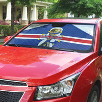 Cape Verde Football Auto Sun Shade 2026 Tubaroes Azuis First-ever World Cup - Wonder Print Shop