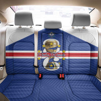 Cape Verde Football Back Car Seat Cover 2026 Tubaroes Azuis First-ever World Cup - Wonder Print Shop