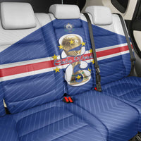 Cape Verde Football Back Car Seat Cover 2026 Tubaroes Azuis First-ever World Cup - Wonder Print Shop