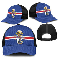 Cape Verde Football Baseball Net Cap 2026 Tubaroes Azuis First-ever World Cup - Wonder Print Shop