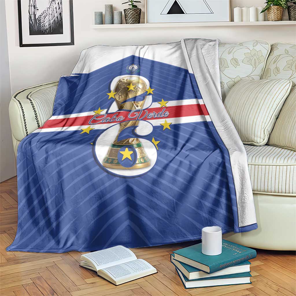 Cape Verde Football Blanket 2026 Tubaroes Azuis First-ever World Cup - Wonder Print Shop