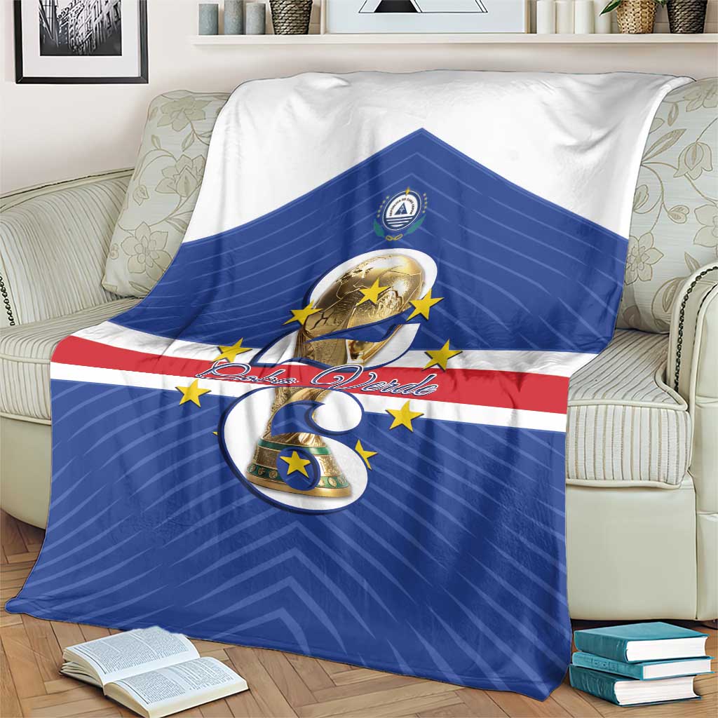 Cape Verde Football Blanket 2026 Tubaroes Azuis First-ever World Cup - Wonder Print Shop