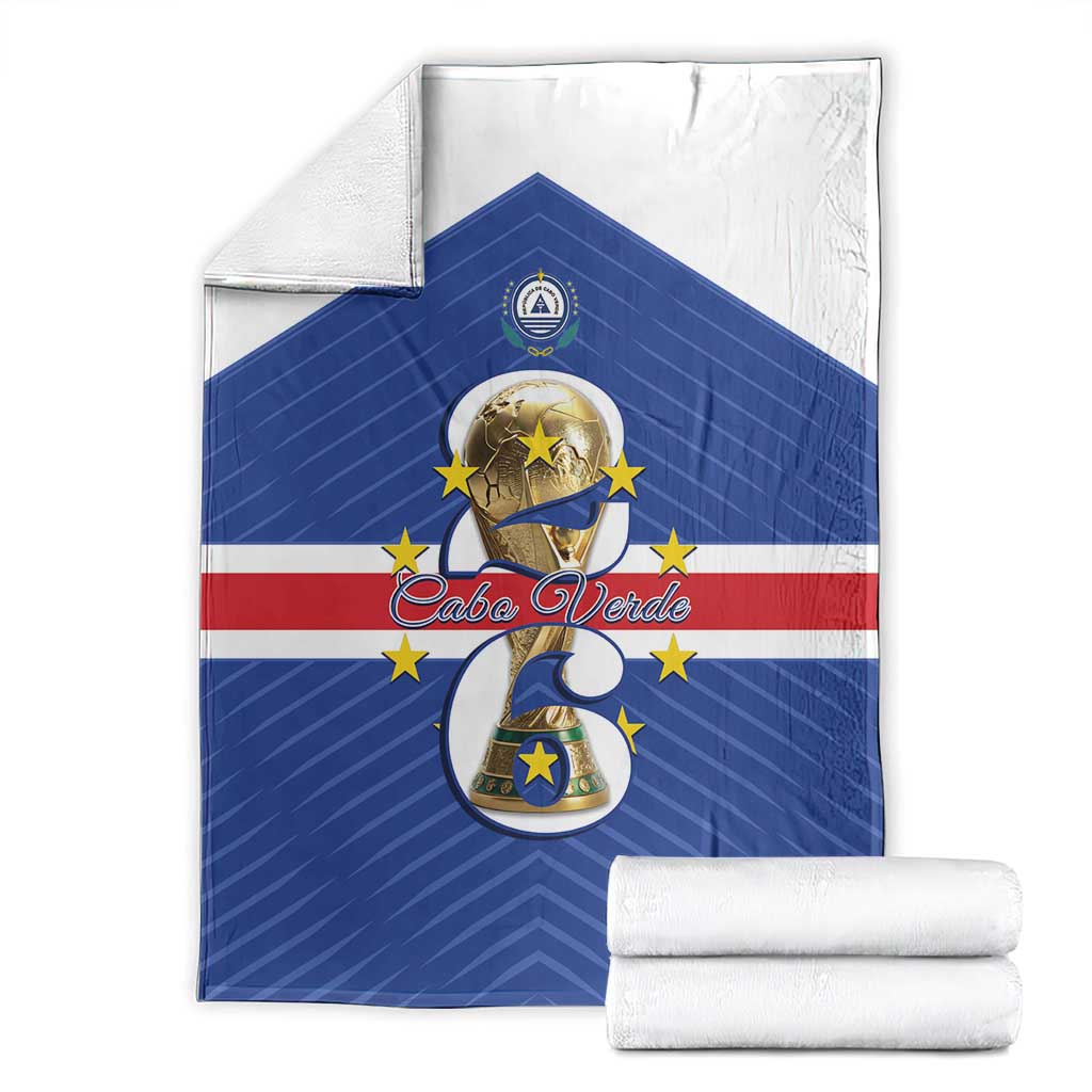 Cape Verde Football Blanket 2026 Tubaroes Azuis First-ever World Cup - Wonder Print Shop