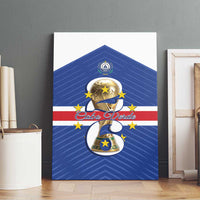 Cape Verde Football Canvas Wall Art 2026 Tubaroes Azuis First-ever World Cup - Wonder Print Shop