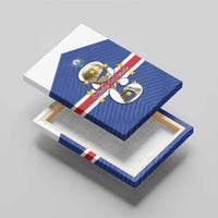 Cape Verde Football Canvas Wall Art 2026 Tubaroes Azuis First-ever World Cup - Wonder Print Shop