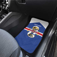 Personalized Cape Verde Football Car Mats 2026 Tubaroes Azuis First-ever World Cup - Wonder Print Shop
