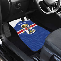 Personalized Cape Verde Football Car Mats 2026 Tubaroes Azuis First-ever World Cup - Wonder Print Shop