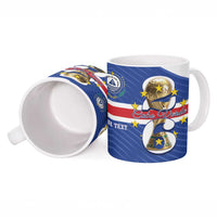 Personalized Cape Verde Football Ceramic Mug 2026 Tubaroes Azuis First-ever World Cup - Wonder Print Shop