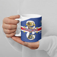 Personalized Cape Verde Football Ceramic Mug 2026 Tubaroes Azuis First-ever World Cup - Wonder Print Shop