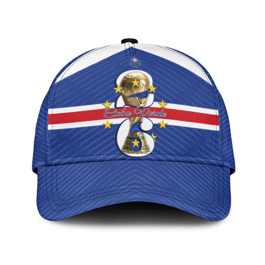 Cape Verde Football Classic Cap 2026 Tubaroes Azuis First-ever World Cup - Wonder Print Shop