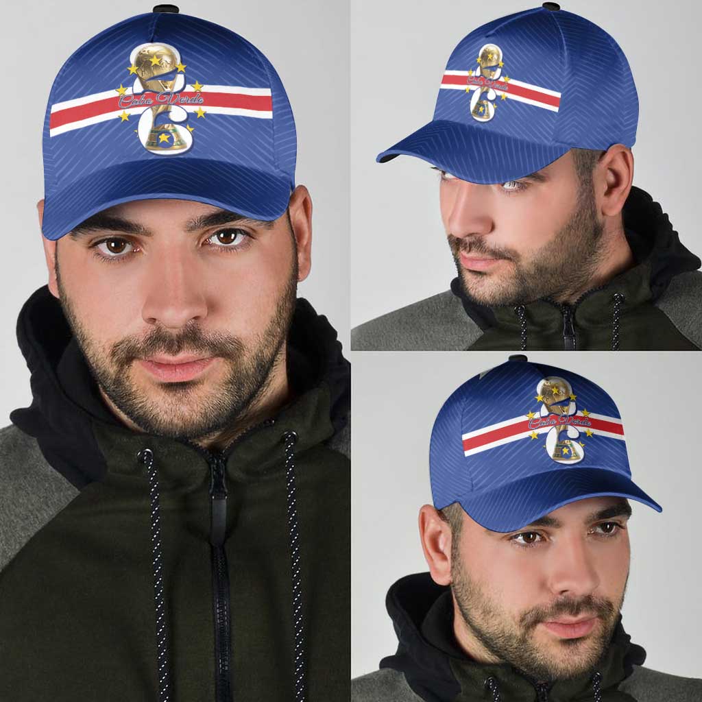 Cape Verde Football Classic Cap 2026 Tubaroes Azuis First-ever World Cup - Wonder Print Shop