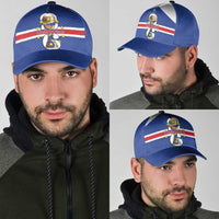 Cape Verde Football Classic Cap 2026 Tubaroes Azuis First-ever World Cup - Wonder Print Shop