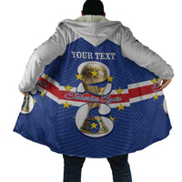 Personalized Cape Verde Football Cloak 2026 Tubaroes Azuis First-ever World Cup - Wonder Print Shop