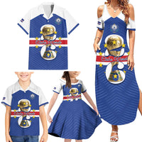 Personalized Cape Verde Football Family Matching Summer Maxi Dress and Hawaiian Shirt 2026 Tubaroes Azuis First-ever World Cup - Wonder Print Shop
