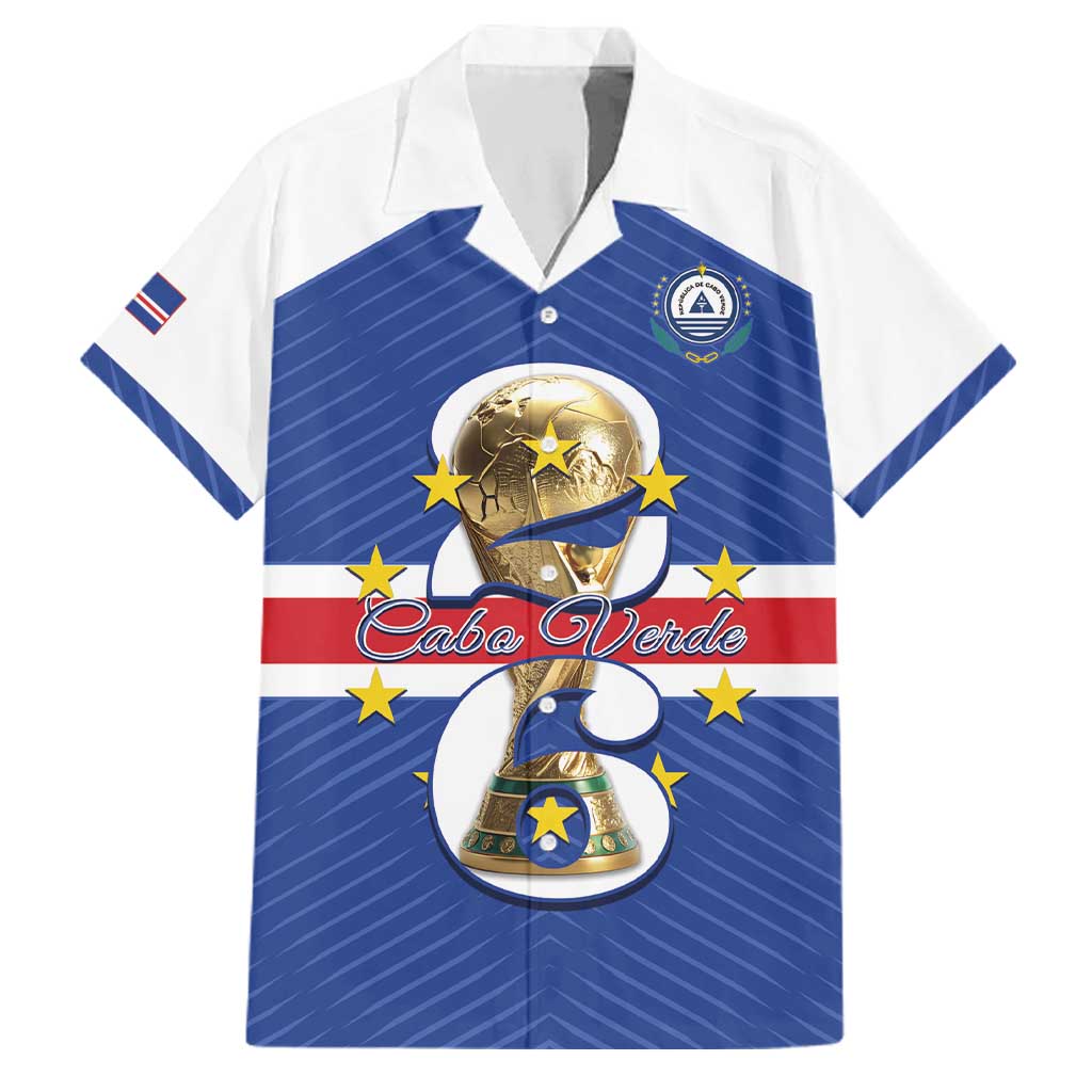 Personalized Cape Verde Football Family Matching Summer Maxi Dress and Hawaiian Shirt 2026 Tubaroes Azuis First-ever World Cup - Wonder Print Shop