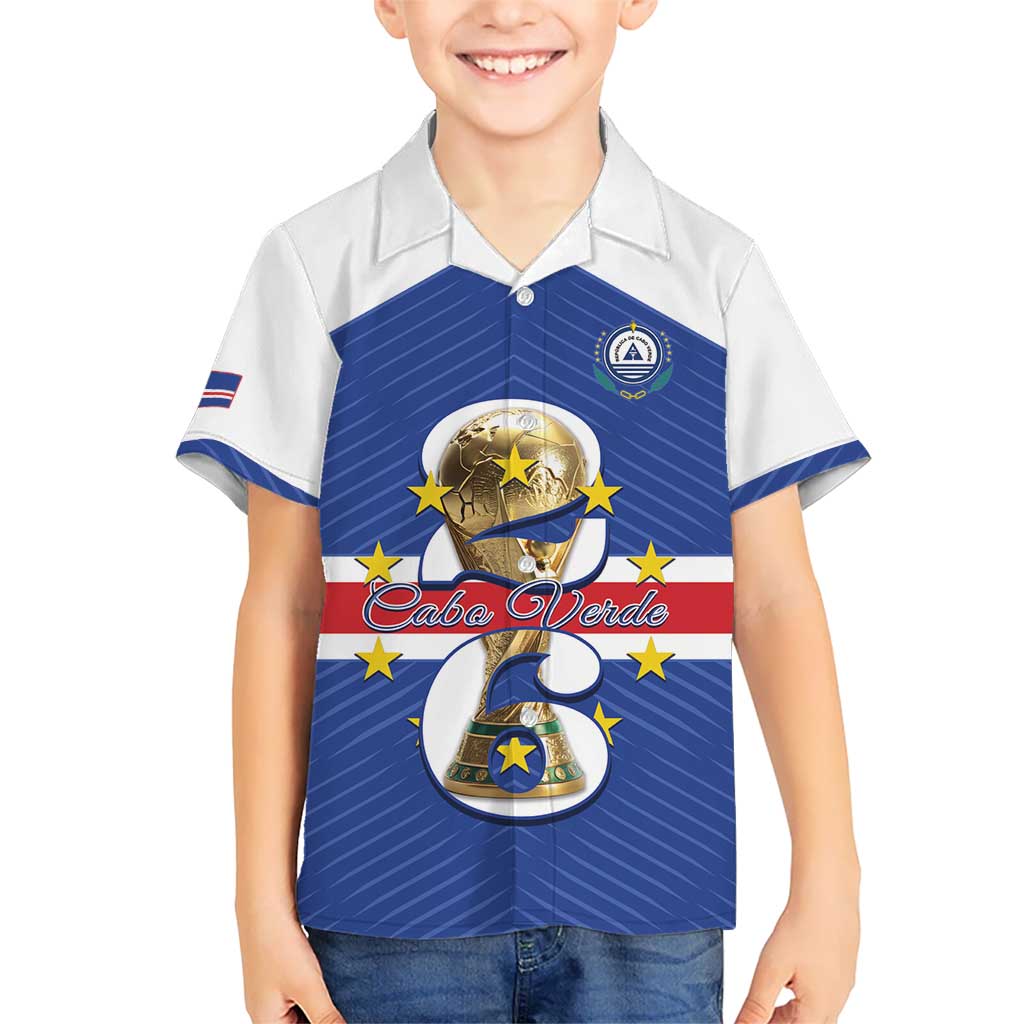 Personalized Cape Verde Football Family Matching Summer Maxi Dress and Hawaiian Shirt 2026 Tubaroes Azuis First-ever World Cup - Wonder Print Shop