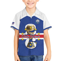 Personalized Cape Verde Football Family Matching Summer Maxi Dress and Hawaiian Shirt 2026 Tubaroes Azuis First-ever World Cup - Wonder Print Shop